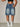 Women’s High Waist Denim Bermuda Shorts-Shorts for women-CaldwellVoss