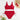 Women’s High-Waisted Bikini Set with Side Ties-Swimwear for Women-CaldwellVoss
