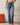 Women’s High-Waisted Bootcut Jeans with Frayed Hem-Pants for Women-CaldwellVoss