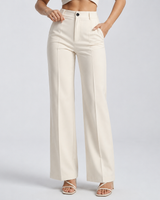 Women’s High Waisted Straight Leg Trousers-Pants for Women-CaldwellVoss