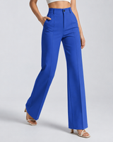 Women’s High Waisted Straight Leg Trousers-Pants for Women-CaldwellVoss