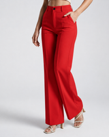 Women’s High Waisted Straight Leg Trousers-Pants for Women-CaldwellVoss