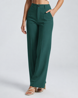 Women’s High Waisted Straight Leg Trousers-Pants for Women-CaldwellVoss