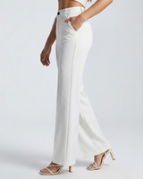 Women’s High Waisted Straight Leg Trousers-Pants for Women-CaldwellVoss