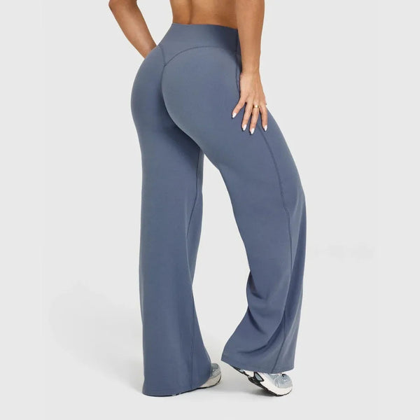 Women’s High-Waisted Wide Leg Yoga Pants-Pants for Women-CaldwellVoss