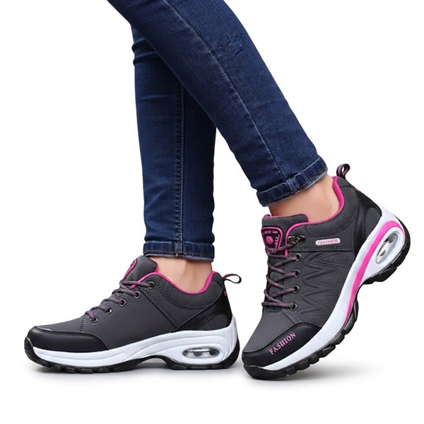 Women's Hiking Shoes with Lacing and Tread Sole-Footwear for women-CaldwellVoss
