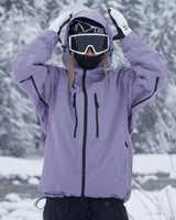 Women’s Hooded Full Zip Snow Jacket-Jacket for women-CaldwellVoss