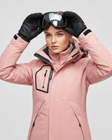 Women’s Hooded Ski Jacket and Pants Set-Sets for women-CaldwellVoss