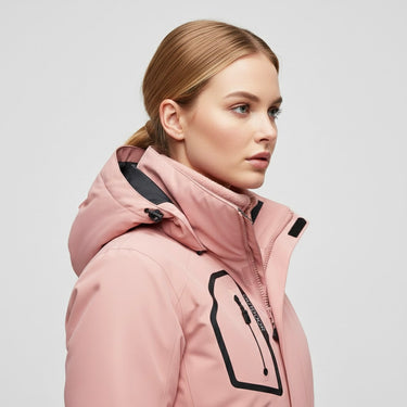 Women’s Hooded Ski Jacket and Pants Set-Sets for women-CaldwellVoss
