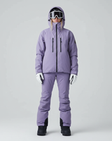 Women’s Hooded Ski Jacket and Pants Set-Sets for women-CaldwellVoss