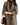 Women's Houndstooth Coat with Button Placket-Jacket for women-CaldwellVoss