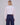 Women's Lace Sleeve Button Down Blouse 4