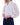 Women's Lace Sleeve Button Down Blouse White