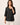 Women's Linen Top with Asymmetric Collar-Tops for women-CaldwellVoss