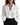 Women’s Long Sleeve Collared Blouse with Draped Front Detail-Blouse for women-CaldwellVoss