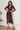 Women’s Long Sleeve Twist Front Midi Dress-Midi Dress-CaldwellVoss