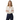 Women's Long Sleeve V-Neck Blouse with Pleated Front and Buttoned Cuffs-Blouse for women-CaldwellVoss
