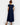 Women’s Midi Dress with Short Sleeves and Side Pockets-Midi Dress-CaldwellVoss