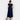 Women’s Midi Dress with Short Sleeves and Side Pockets-Midi Dress-CaldwellVoss
