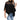 Women’s Mock Neck Mesh Panel Tunic-Tops for women-CaldwellVoss