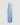 Women’s One-Shoulder Satin Maxi Dress with Slit Blue