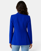 Women’s Open Front Blazer with Flap Pockets-Blazer for women-CaldwellVoss