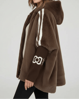 Women’s Oversized Faux Fur Hooded Jacket-Jacket for women-CaldwellVoss