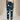 Women’s Patchwork Denim Straight Leg Trousers-Pants for Women-CaldwellVoss