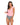 Women’s Peplum Bikini Set with Star Print-Swimwear for Women-CaldwellVoss