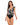 Women’s Peplum Bikini Set with Star Print-Swimwear for Women-CaldwellVoss
