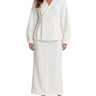 Women’s Peplum Blazer and Maxi Skirt Matching Set-Sets for women-CaldwellVoss