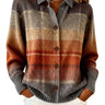 Women’s Plaid Knit Button-Up Cardigan-Cardigans for women-CaldwellVoss
