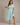 Women's Polka Dot Smocked Midi Dress Sky Blue