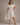 Women's Polka Dot Smocked Midi Dress Ivory White