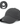 Women's Ponytail Baseball Cap with Criss-Cross Back Dark Grey
