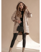 Women’s Quilted Hooded Puffer Jacket-Jacket for women-CaldwellVoss