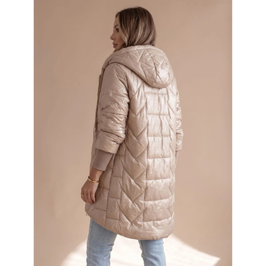 Women’s Quilted Hooded Puffer Jacket-Jacket for women-CaldwellVoss