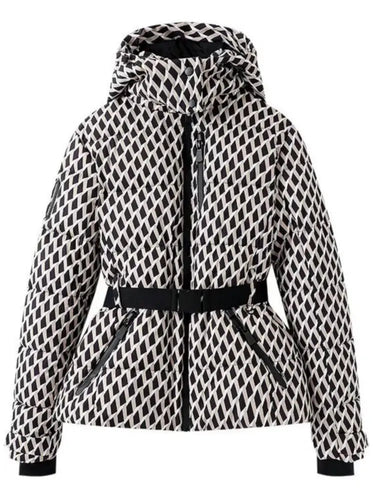 Women’s Quilted Puffer Jacket with Belt and Hood-Jacket for women-CaldwellVoss