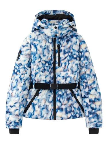 Women’s Quilted Puffer Jacket with Belt and Hood-Jacket for women-CaldwellVoss