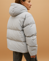 Women’s Quilted Puffer Jacket with Hood and Zip Closure-Jacket for women-CaldwellVoss