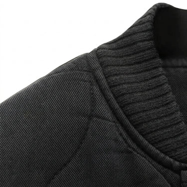 Women’s Quilted Zip-Up Jacket with Patch Pockets-Jacket for women-CaldwellVoss