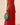 Women’s Ribbed Crop Top and Maxi Skirt Set Red