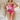 Women's Ribbed Tie-Dye One-Piece Swimsuit-Swimwear for women-CaldwellVoss