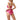 Women's Ribbed Tie-Dye One-Piece Swimsuit-Swimwear for women-CaldwellVoss