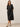 Women’s Round Neck Midi Dress with Side Button Detail-Midi Dress-CaldwellVoss