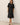 Women’s Round Neck Midi Dress with Side Button Detail-Midi Dress-CaldwellVoss