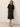 Women’s Round Neck Midi Dress with Side Button Detail-Midi Dress-CaldwellVoss