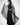 Women’s Sheer Bat Print Hooded Cape