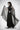 Women’s Sheer Bat Print Hooded Cape