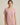 Women's Short Sleeve Linen Blouse with Button Detail Light Pink